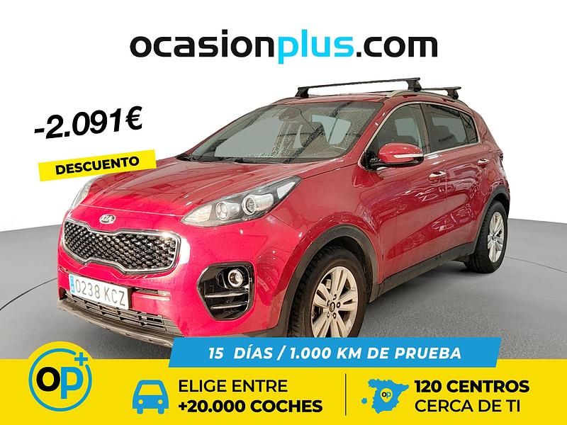 Usado Kia Sportage 141 CV (103 kW) 2017 Rojo SUV