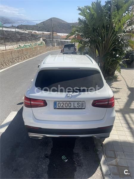 Usado Mercedes GLC250 204 CV (150 kW) 2017 Blanco SUV