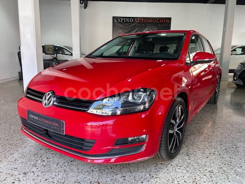 Rojo Usado 2017 VW Golf VII Sportline Berlina | 16.990 € (Super precio) - Imagen 1/4