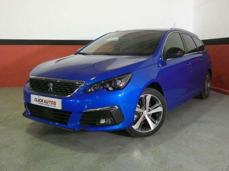 Azul Usado 2021 Peugeot 308 GT Familiar | 12.250 € (Buen precio) - Imagen 1/4