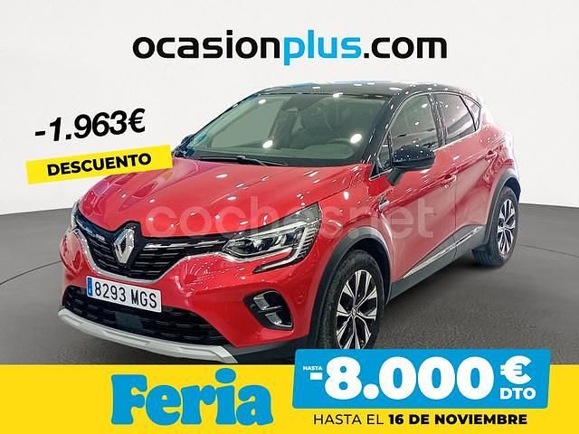 Rojo Usado 2023 Renault Captur Techno SUV | 19.290 € (Precio justo) - Imagen 1/4