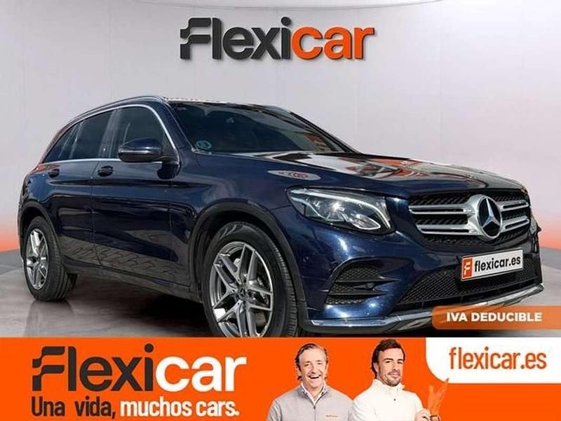 Azul Usado 2019 Mercedes GLC220 SUV | 26.590 € (Super precio) - Imagen 1/4