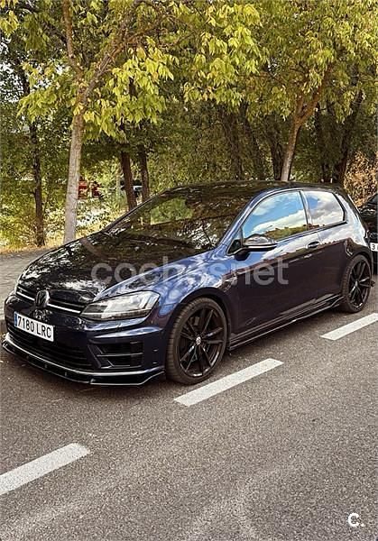 Usado VW Golf VII R 300 CV (220 kW) 2017 Azul Berlina
