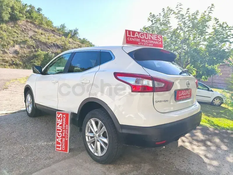 Usado Nissan Qashqai N-TEC 115 CV (84 kW) 2014 Blanco SUV