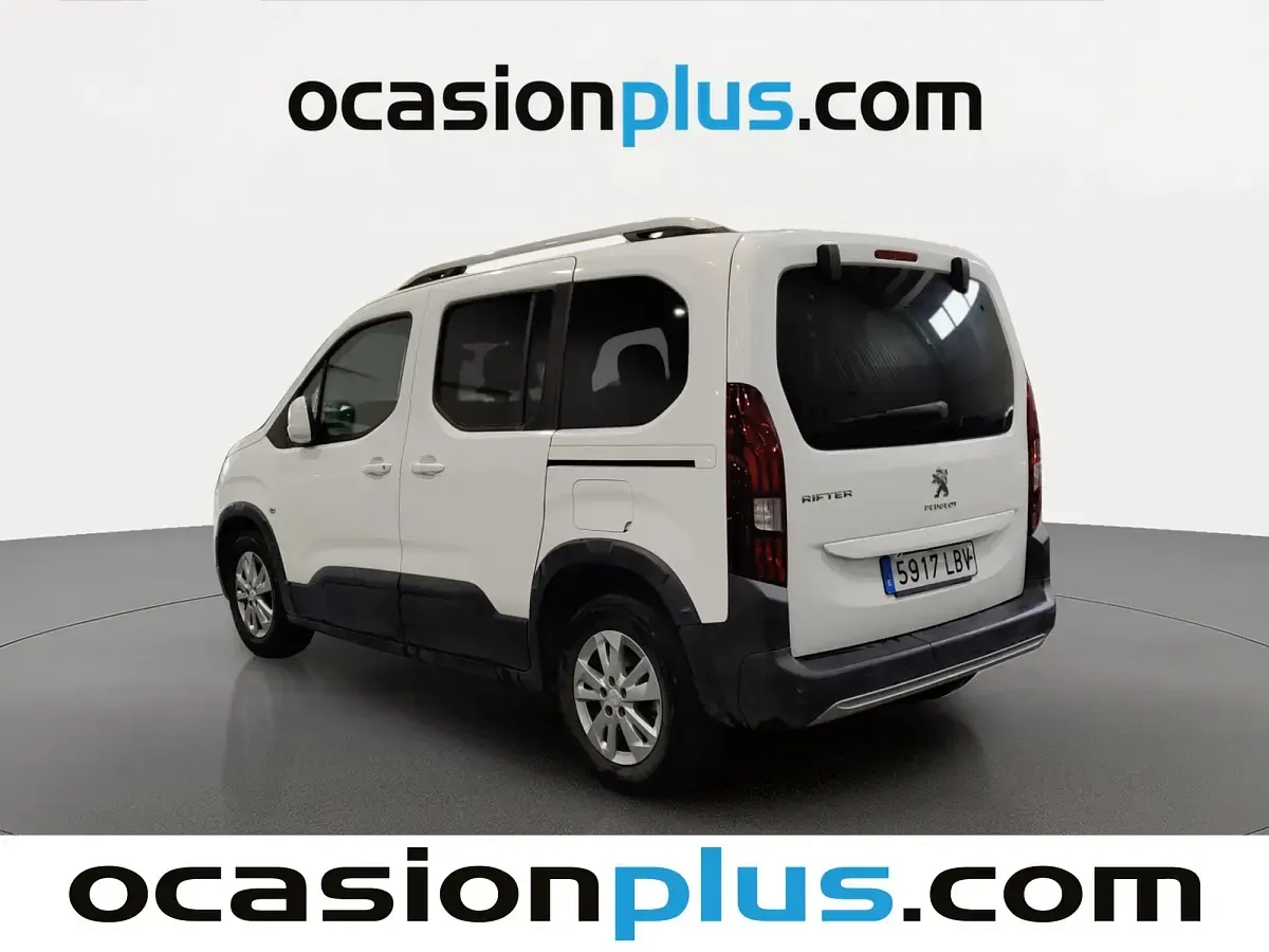 Usado Peugeot Rifter Allure 131 CV (96 kW) 2019 Blanco Monovolumen