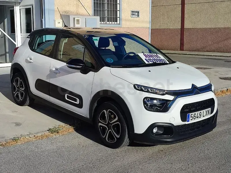 Usado Citroën C3 PureTech 83 CV (61 kW) 2022 Blanco Utilitario