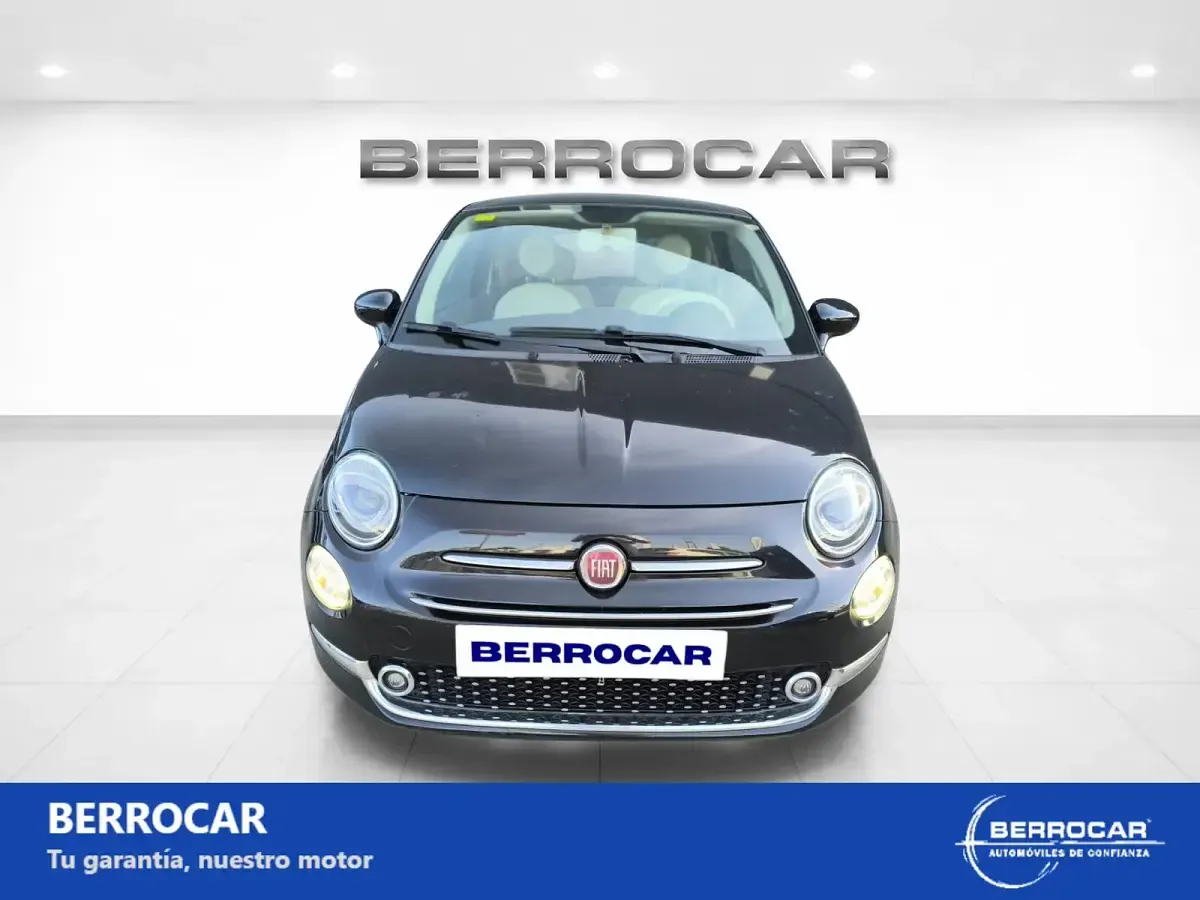 Usado Fiat 500 Lounge 69 CV (50 kW) 2017 Negro Utilitario
