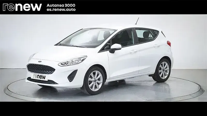 Usado Ford Fiesta Trend 85 CV (62 kW) 2018 Blanco Utilitario