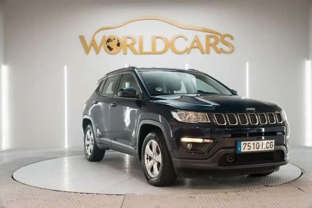 Usado Jeep Compass Night Eagle 140 CV (102 kW) 2019 Azul SUV