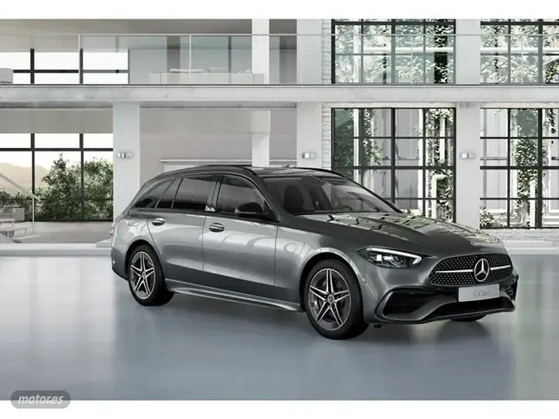 Usado Mercedes C220 200 CV (147 kW) 2025 Gris Familiar