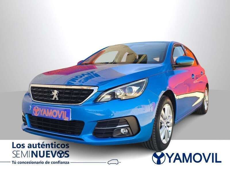 Azul Usado 2021 Peugeot 308 Active Utilitario | 11.980 € (Precio justo) - Imagen 1/4