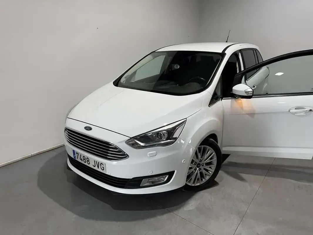 Usado Ford C-MAX Titanium 125 CV (91 kW) 2016 Blanco Monovolumen