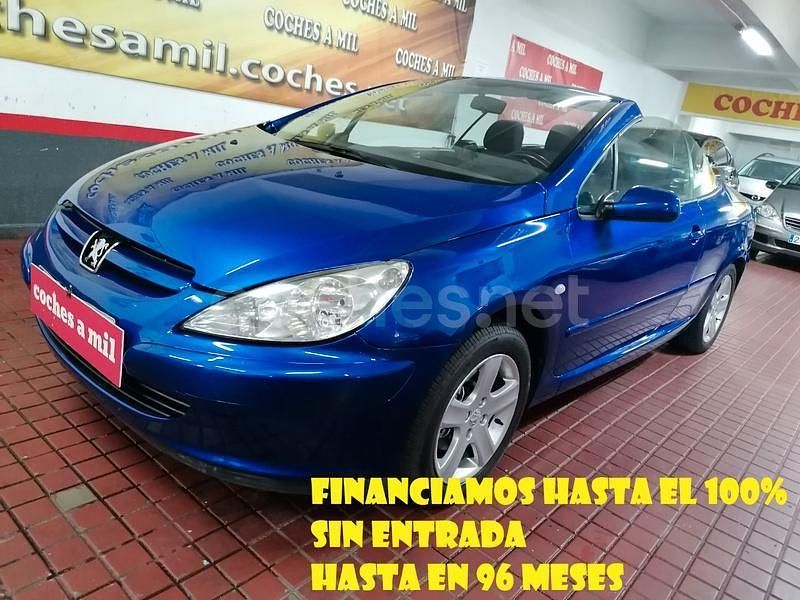 Azul Usado 2005 Peugeot 307 CC Descapotable | 4999 € (Precio justo) - Imagen 1/4