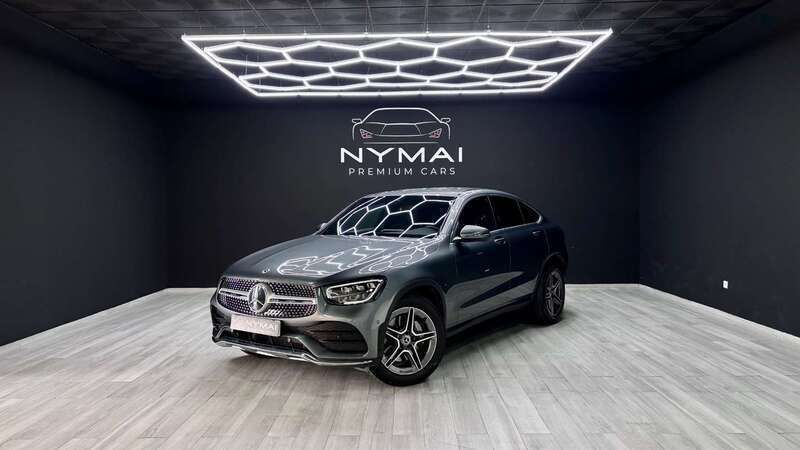Gris / plata Usado 2021 Mercedes GLC220 Coupe | 44.995 € (Precio justo) - Imagen 1/4