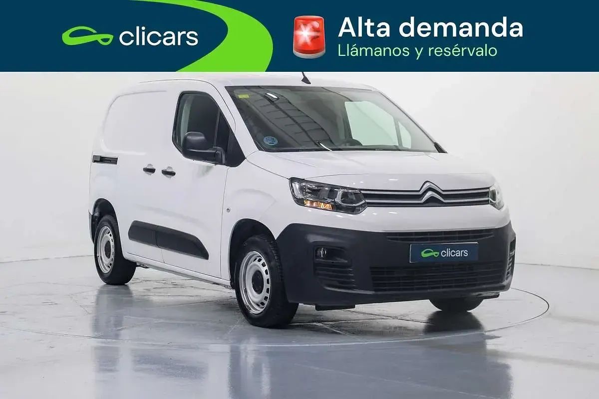 Usado Citroën e-Berlingo 102 CV (75 kW) 2022 Blanco Van