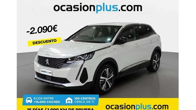 Blanco Usado 2023 Peugeot 3008 Allure Monovolumen | 19.991 € (Precio justo) - Imagen 1/4