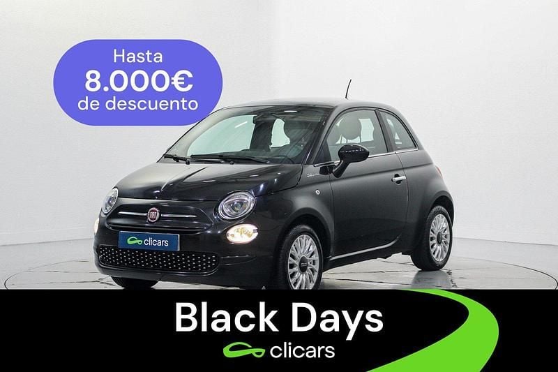 Negro Usado 2022 Fiat 500 Dolcevita Utilitario | 11.690 € (Precio justo) - Imagen 1/4