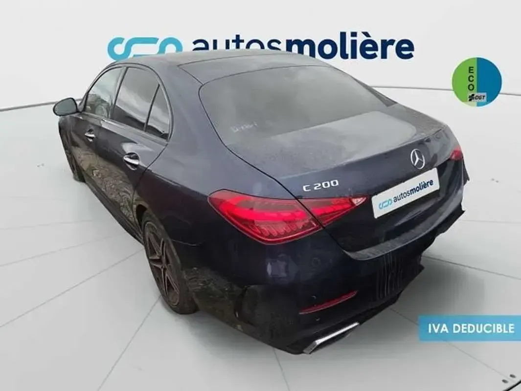 Usado Mercedes C200 204 CV (150 kW) 2022 Azul Berlina