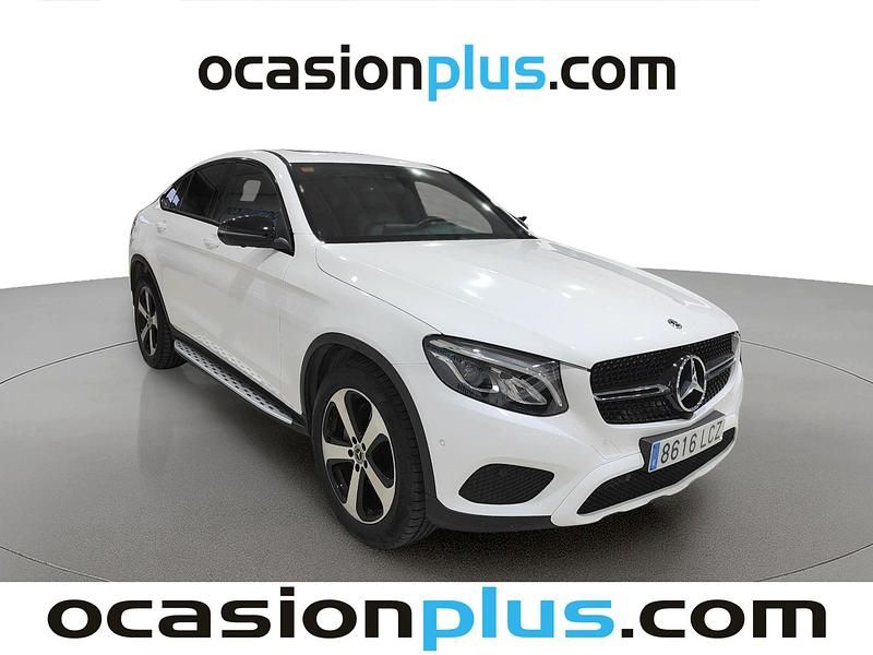 Usado Mercedes GLC220 170 CV (125 kW) 2019 Blanco Coupe