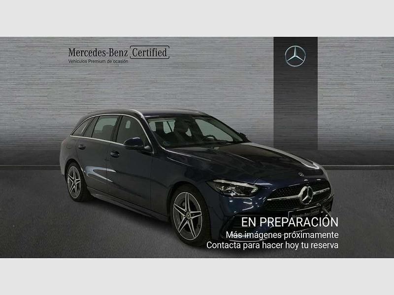 Usado Mercedes C220 200 CV (147 kW) 2024 Azul Familiar