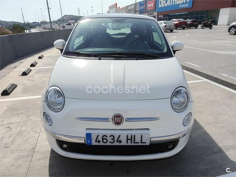 Usado Fiat 500 Lounge 69 CV (50 kW) 2012 Blanco Berlina