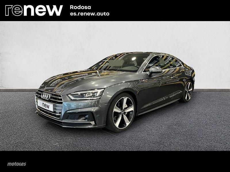 Gris Usado 2017 Audi A5 S-Line Coupe | 27.900 € (Precio justo) - Imagen 1/4