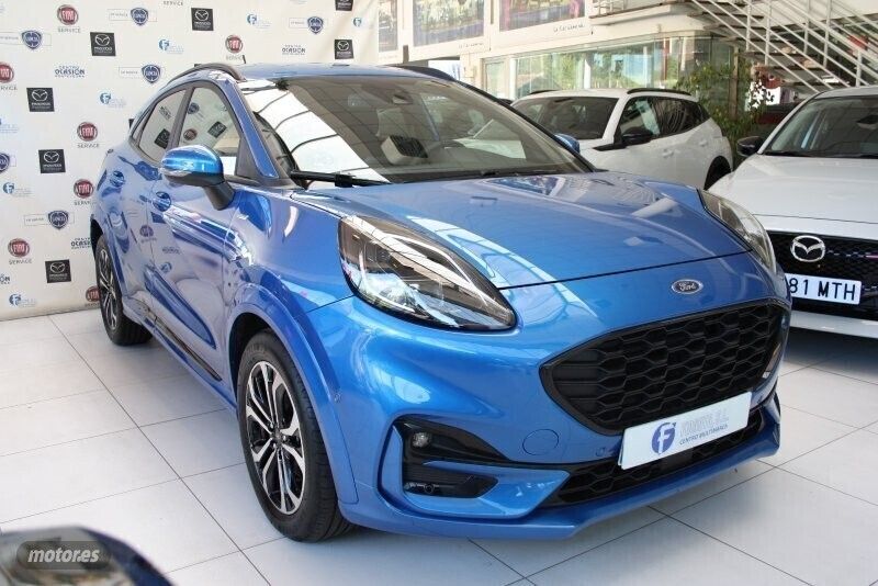 Usado Ford Puma ST-Line 125 CV (91 kW) 2023 Azul Berlina