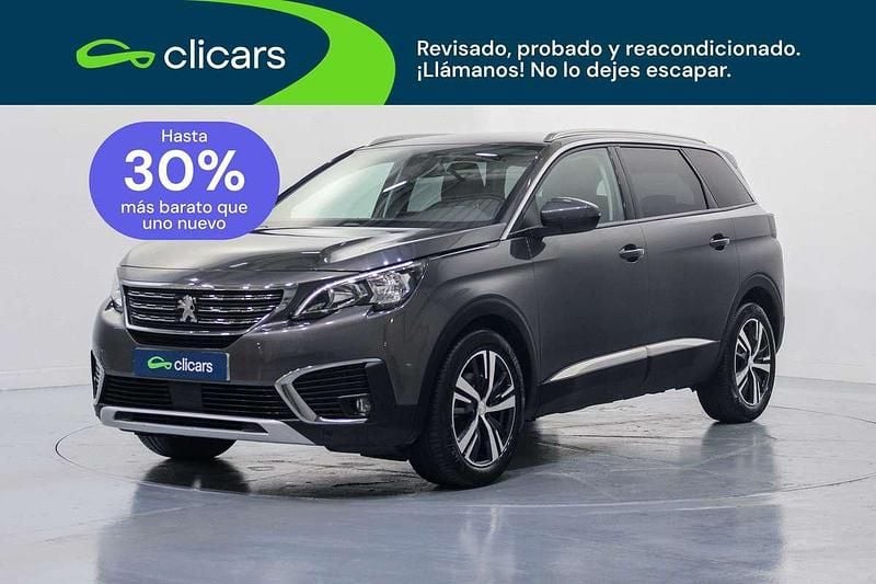 Usado Peugeot 5008 Allure 131 CV (96 kW) 2019 Gris SUV