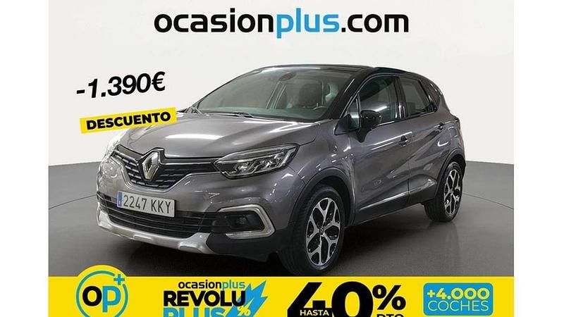 Usado Renault Captur Zen 90 CV (66 kW) 2018 Gris SUV