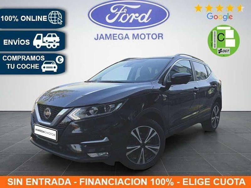 Negro Usado 2019 Nissan Qashqai N-Connecta SUV | 14.990 € (Buen precio) - Imagen 1/4