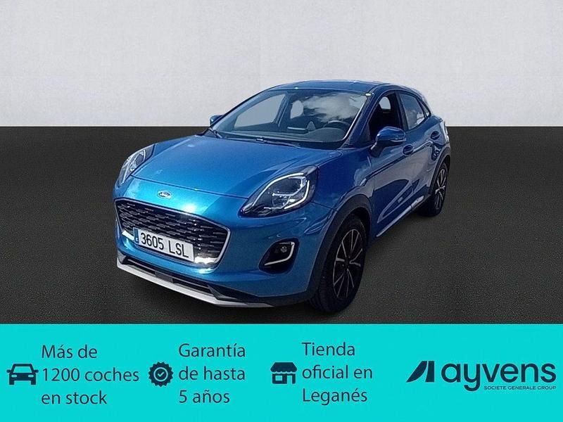 Azul Usado 2021 Ford Puma Titanium SUV | 18.900 € (Buen precio) - Imagen 1/4