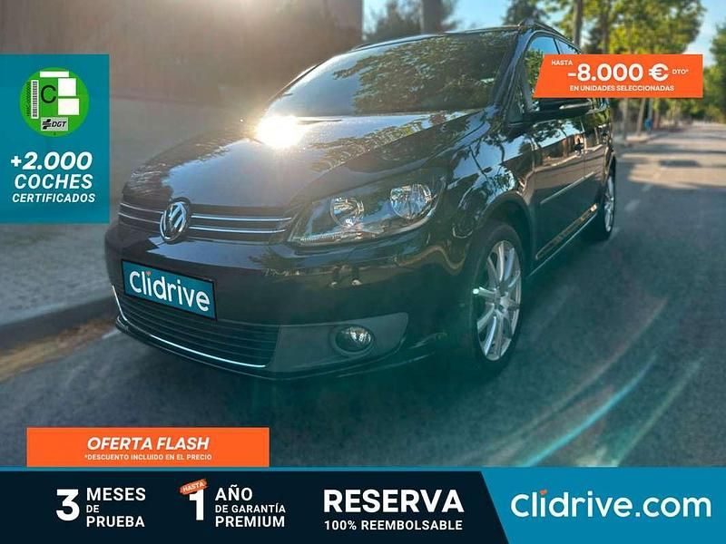 Negro Usado 2011 VW Touran Advance Monovolumen | 6990 € (Super precio) - Imagen 1/3
