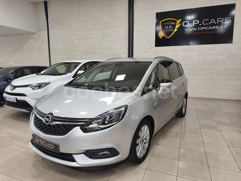 Gris / plata Usado 2017 Opel Zafira Tourer Excellence Monovolumen | 11.900 € (Precio justo) - Imagen 1/4