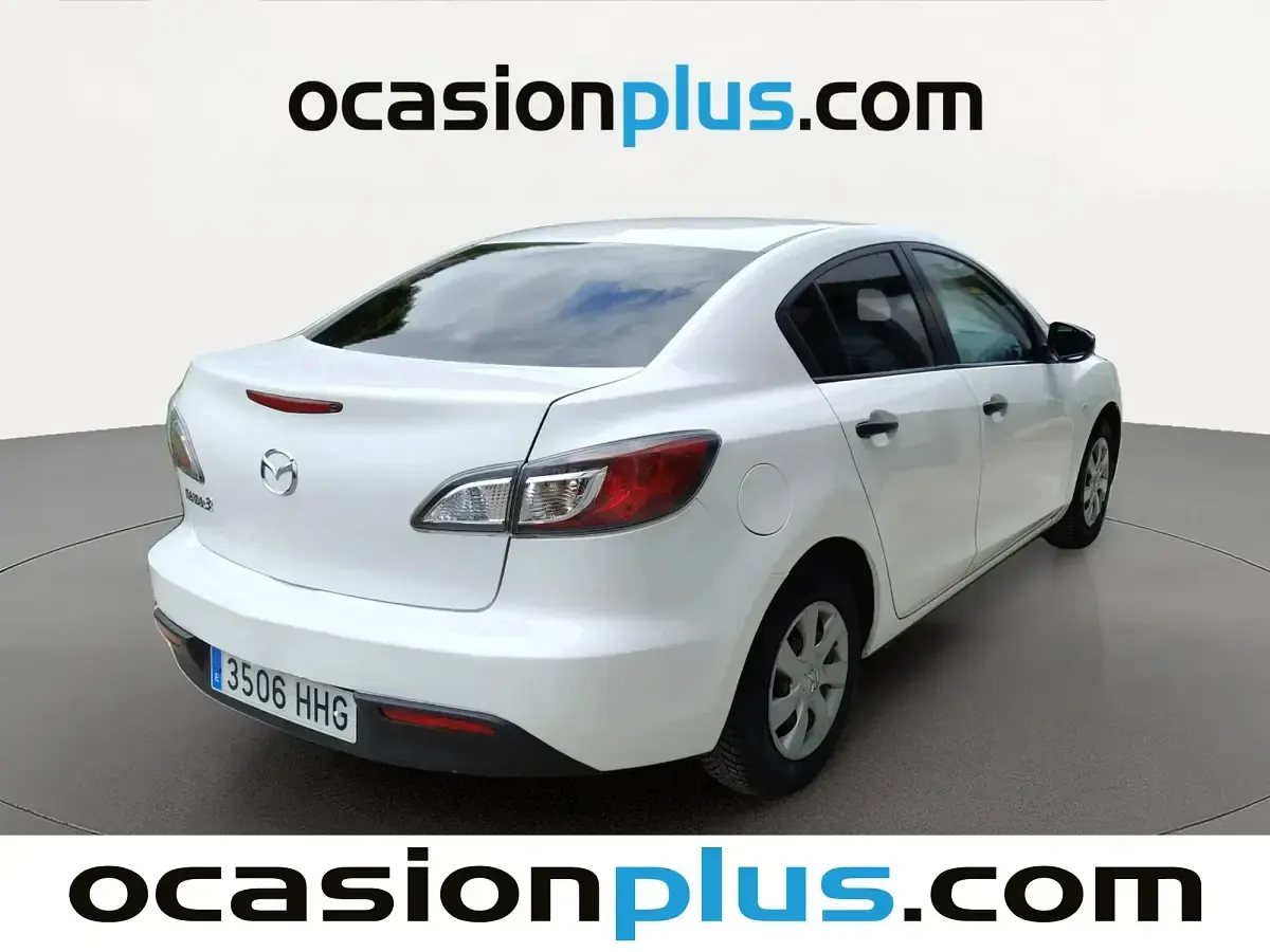 Usado Mazda 3 Active 105 CV (77 kW) 2011 Blanco Utilitario