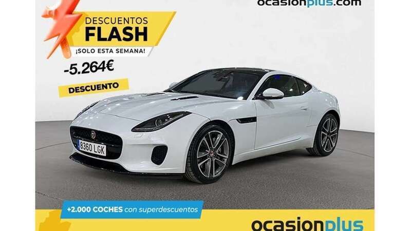 Blanco Usado 2020 Jaguar F-Type Coupe | 42.636 € (Precio justo) - Imagen 1/4