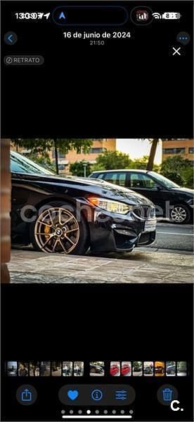 Usado BMW M4 431 CV (317 kW) 2015 Negro Coupe