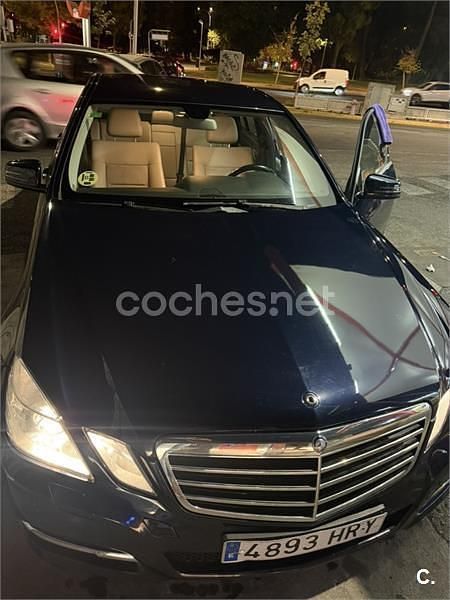 Azul Usado 2013 Mercedes E220 Avantgarde Familiar | 15.500 € (Precio justo) - Imagen 1/2