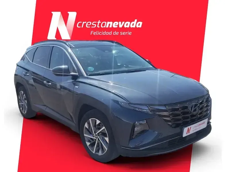 Usado Hyundai Tucson 136 CV (100 kW) 2021 Gris / plata SUV