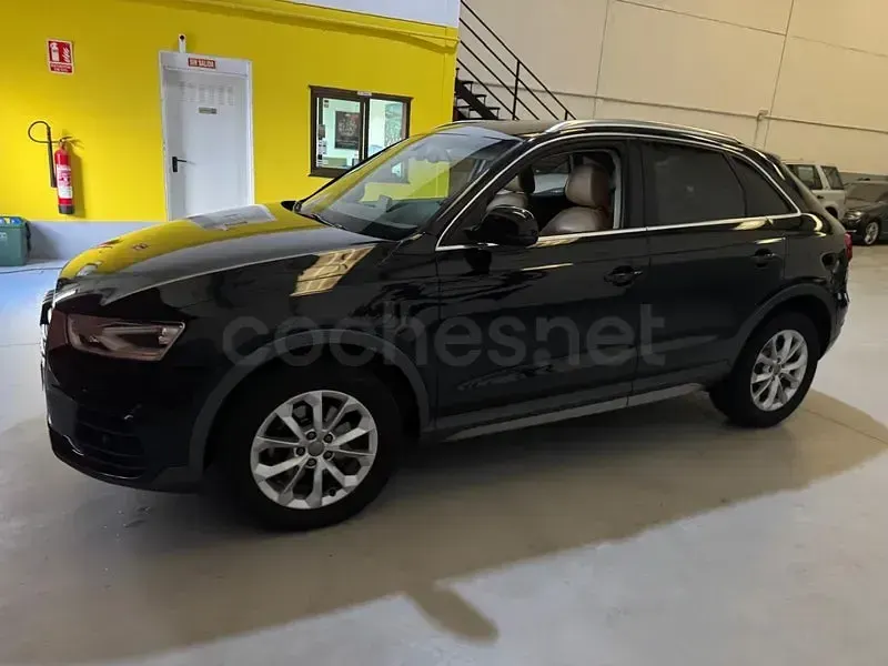 Usado Audi Q3 150 CV (110 kW) 2016 Negro SUV