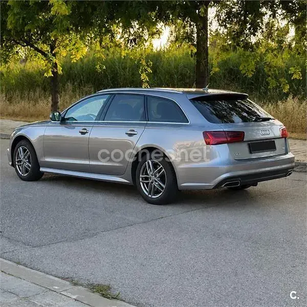 Usado Audi A6 Advanced 218 CV (160 kW) 2017 Gris / plata Familiar