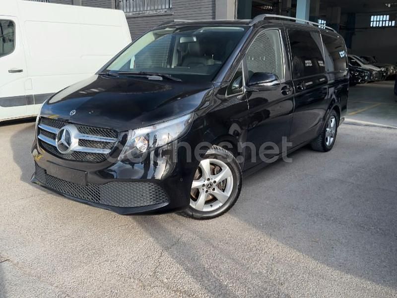 Negro Usado 2020 Mercedes V220 Exclusive Monovolumen | 46.499 € (Buen precio) - Imagen 1/4