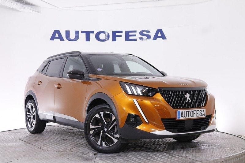 Usado Peugeot 2008 GT 130 CV (95 kW) 2021 Naranja SUV