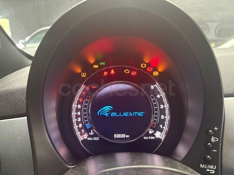 Usado Fiat 500 69 CV (50 kW) 2018 Negro Berlina