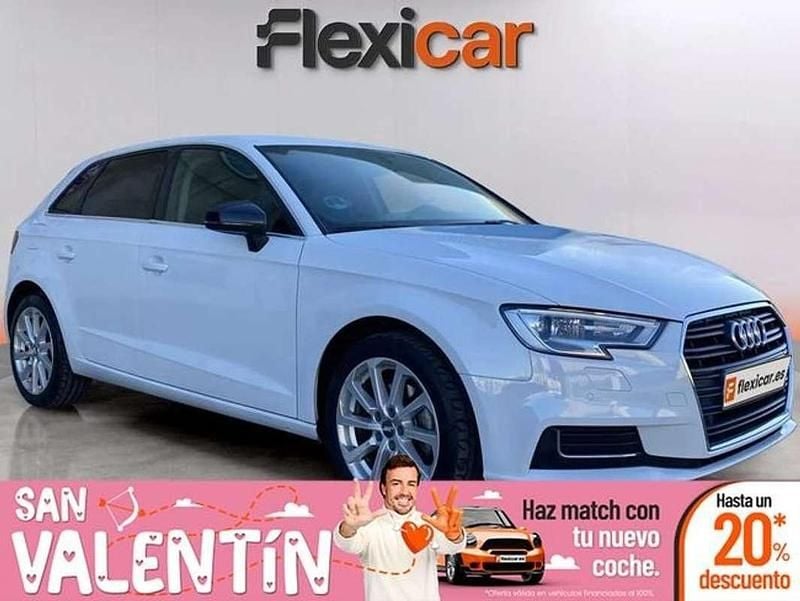 Usado Audi A3 Sportback 116 CV (85 kW) 2017 Blanco Utilitario