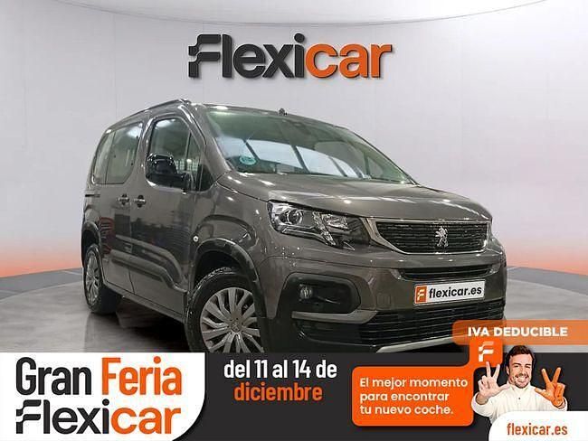 Gris Usado 2022 Peugeot Rifter GT Monovolumen | 21.490 € (Precio justo) - Imagen 1/4