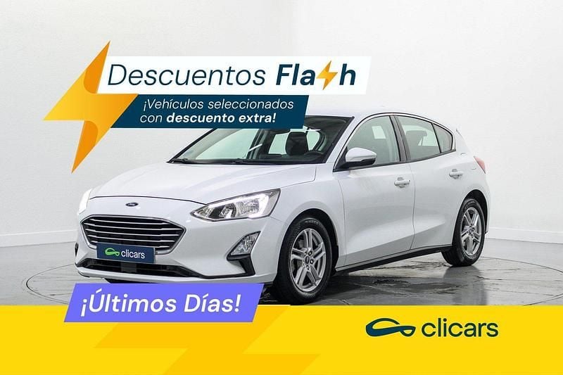 Blanco Usado 2019 Ford Focus Trend+ Berlina | 12.390 € (Buen precio) - Imagen 1/4
