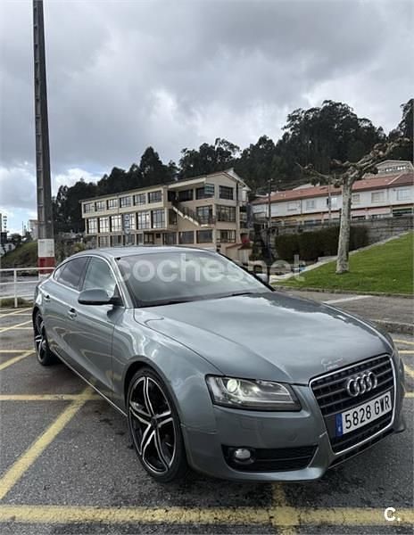 Usado Audi A5 Sportback S-Line 177 CV (130 kW) 2010 Gris / plata Utilitario