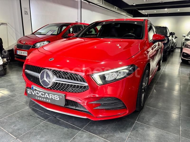 Rojo Usado 2019 Mercedes A180 Berlina | 22.990 € (Caro) - Imagen 1/4