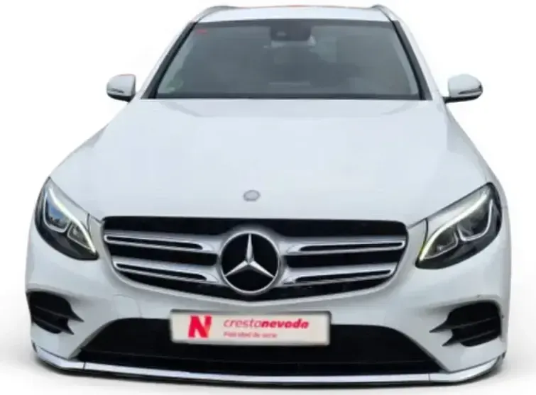 Usado Mercedes GLC250 AMG line 204 CV (150 kW) 2016 Blanco SUV