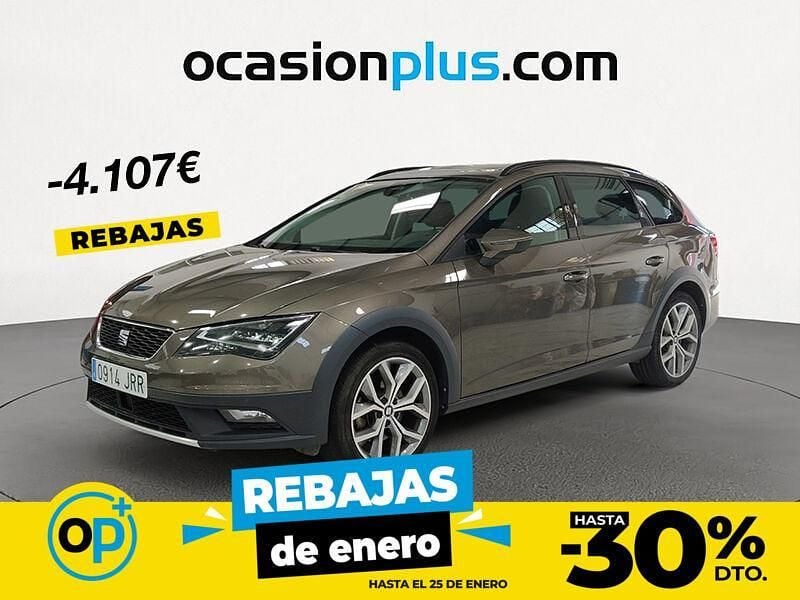 Marrón Usado 2016 Seat Leon 4Drive Monovolumen | 11.843 € (Precio justo) - Imagen 1/4